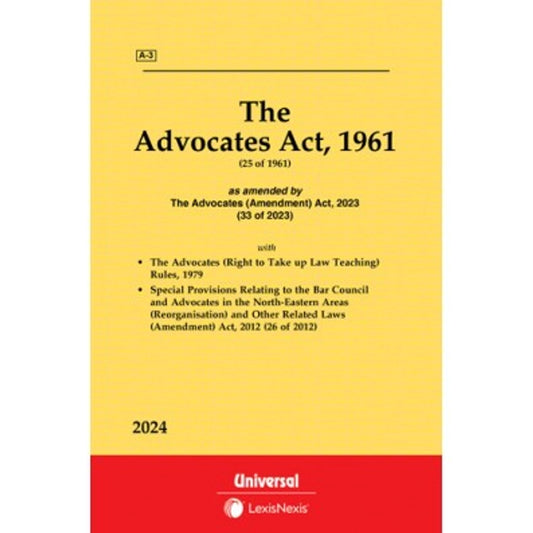 Advocates Act, 1961 | Bare Acts | Lexis Nexis | 2026