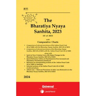 Bharatiya Nyaya Sanhita 2023 (Bare Act) | Lexis Nexis