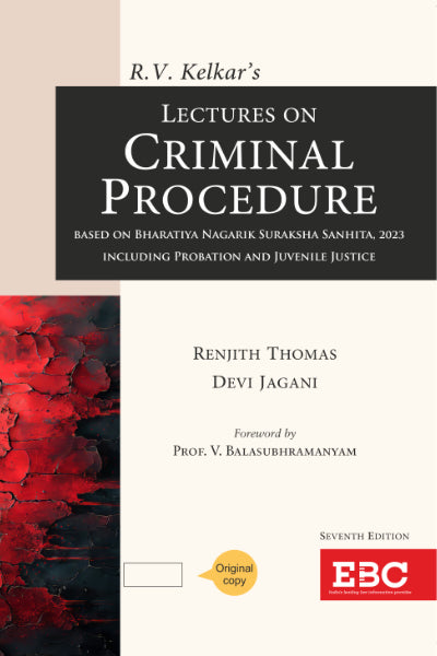 Lectures on Criminal Procedure BNSS 2023 by R V Kelkar | EBC