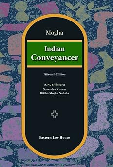 Mogha’s Indian Conveyancer Book | Conveyancing Law | 15th Edition | EBC