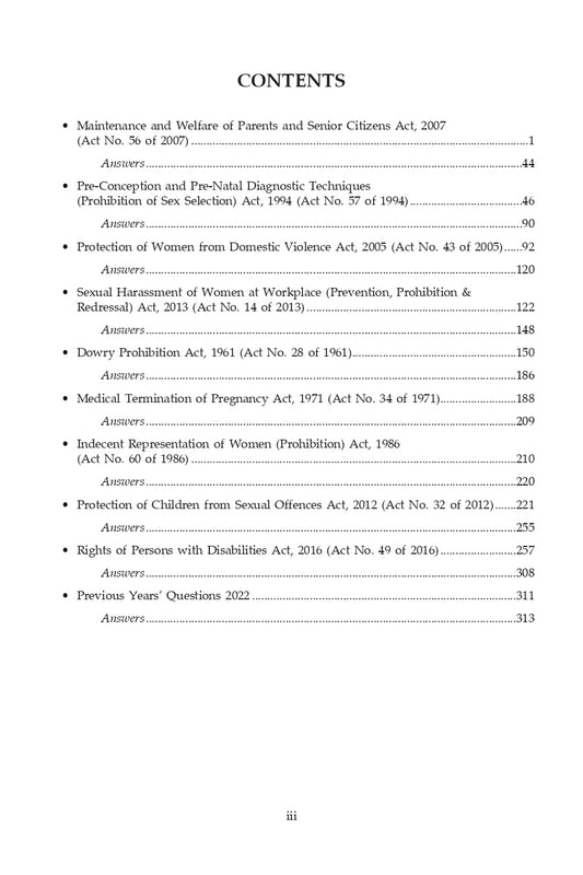 1600+ MCQ's for Uttar Pradesh Minor Laws for Judicial Service Preliminary Examinations of 10 Acts | Singhal Law Publications