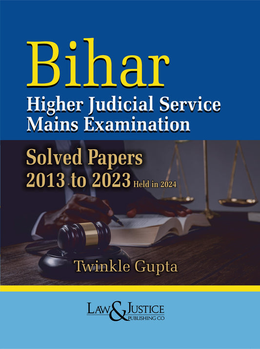 Bihar HJS Mains Solved Papers 2013–2023 | Twinkle Gupta (2024)