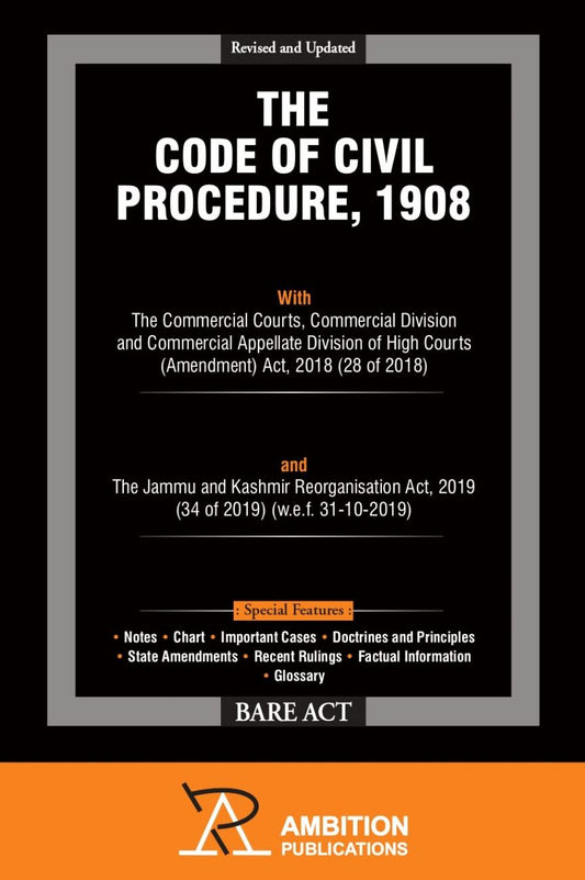 The Code of Civil Procedure, 1908 (Latest Edition) | Ambition Publications