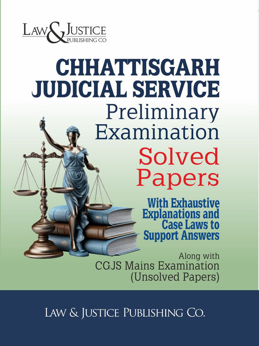 Chhattisgarh Judiciary Prelims Solved Papers | CGJS Exam Book