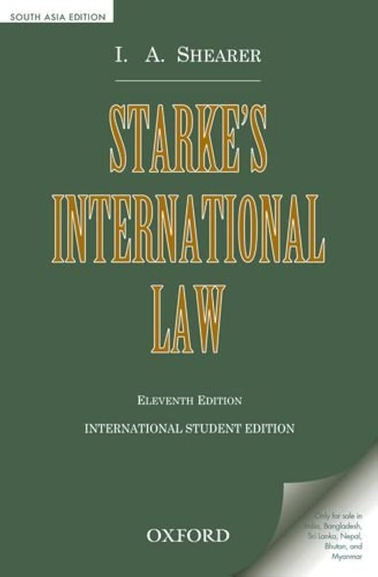 I.A. Shearer’s STARKE'S INTERNATIONAL LAW | Oxford