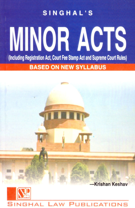Minor Acts Book by Krishan Keshav | Singhal Law Publications