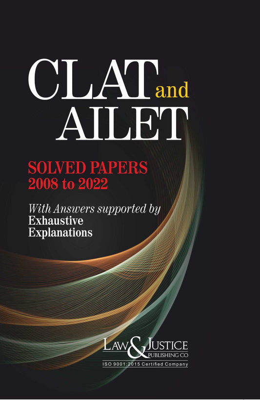 CLAT & AILET Solved Papers 2008–2022 | Law Entrance Prep Book