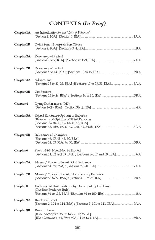 The Bharatiya Sakshya Andhiniyam, 2023 (BSA-2023) Repealing Indian Evidence Act, 1872 | Singhal Law Publications