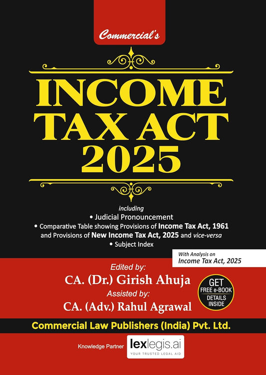 Income Tax Act, 2025 | Commercial