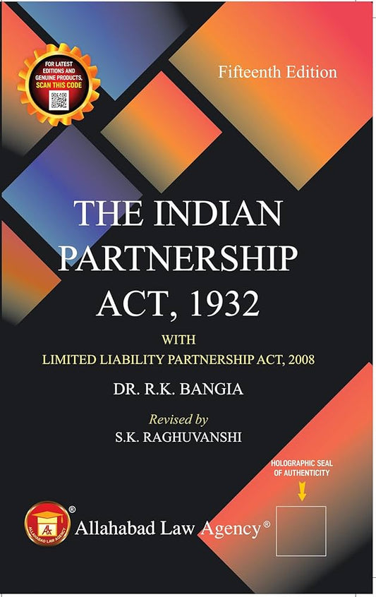 Dr. R. K. Bangia’s The Indian Partnership Act by ALA