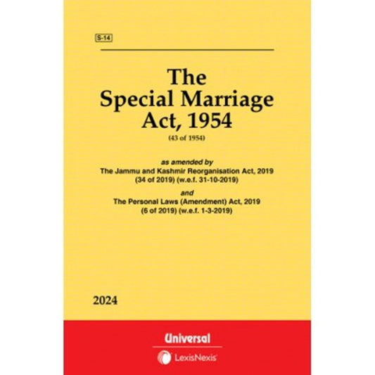 Special Marriage Act, 1954 | Bare Acts | Lexis Nexis | 2026