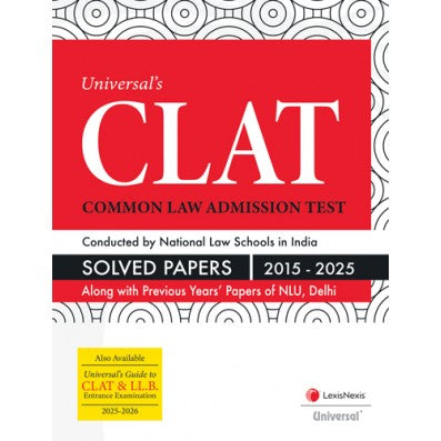 CLAT - Solved Papers 2021-2025 | Universal