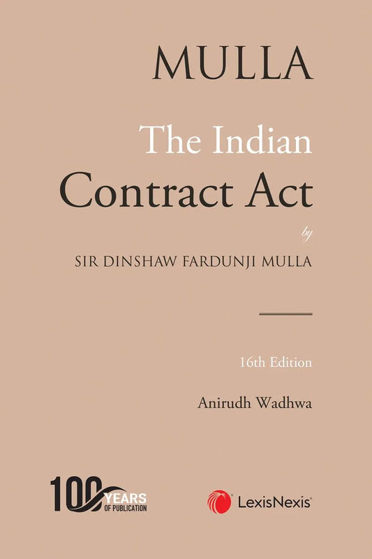 Mulla's The Indian Contract Act | Lexis Nexis