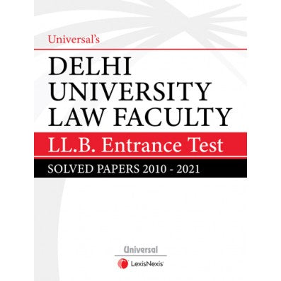 Delhi University Law Faculty LL.B. Entrance Test Solved Papers | Universal