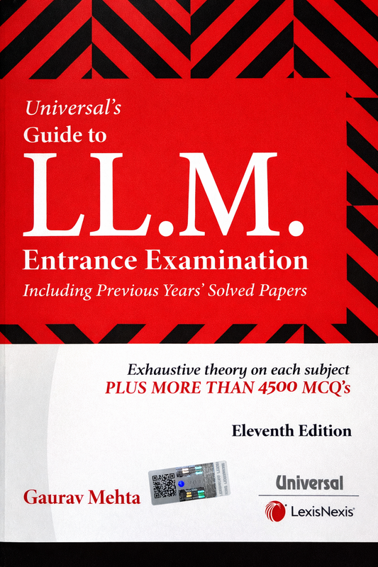 Universal’s Guide to LLm Entrance Examination Including Previous Years solved Papers