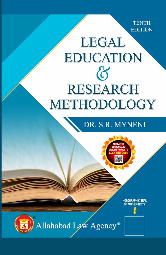 Legal Education & Research Methodology by Dr. SR Myneni | Allahabad Law Agency