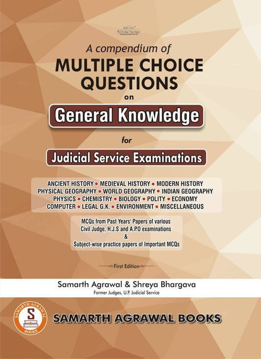 General Knowledge MCQs – Judicial Exam Prep Book | Samarth Agrawal Books LLP