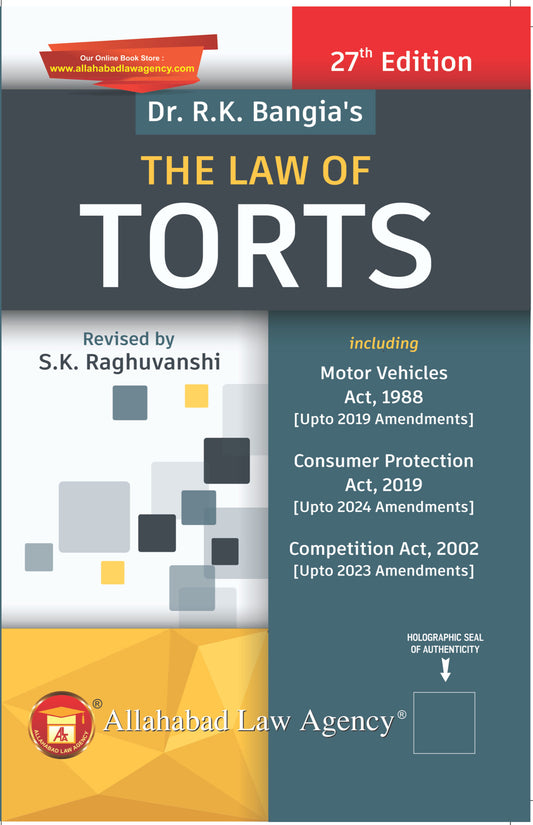 RK Bangia's The Law of Torts | ALA