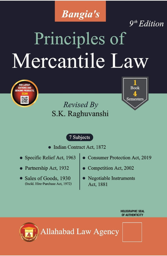 Principles of Mercantile Law - Dr. R.K Bangia / S.K Raghuvanshi | ALA