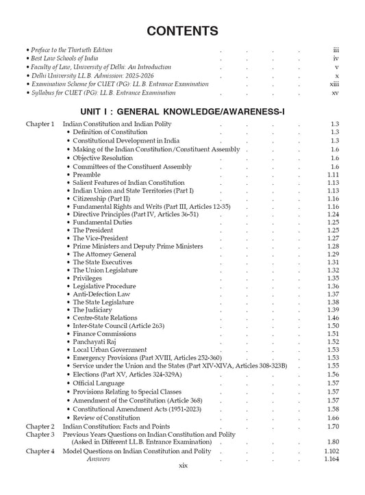 LLB NTA CUET-(PG) General Paper Entrance Examination GUIDE | 2025 Edition | Singhal Law Publications