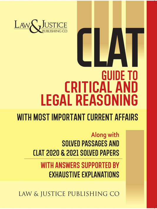 CLAT Critical & Legal Reasoning Guide | Solved Papers & Current Affairs