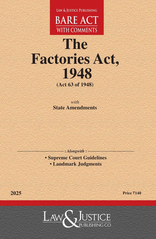 Factories Act, 1948 with State Amendments