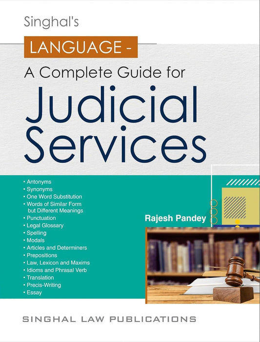 Language A Complete Guide for Judicial Services 2023-24 |Singhal Law Publications