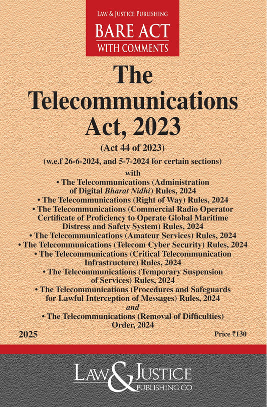 Telecommunication Act, 2023 with Rules