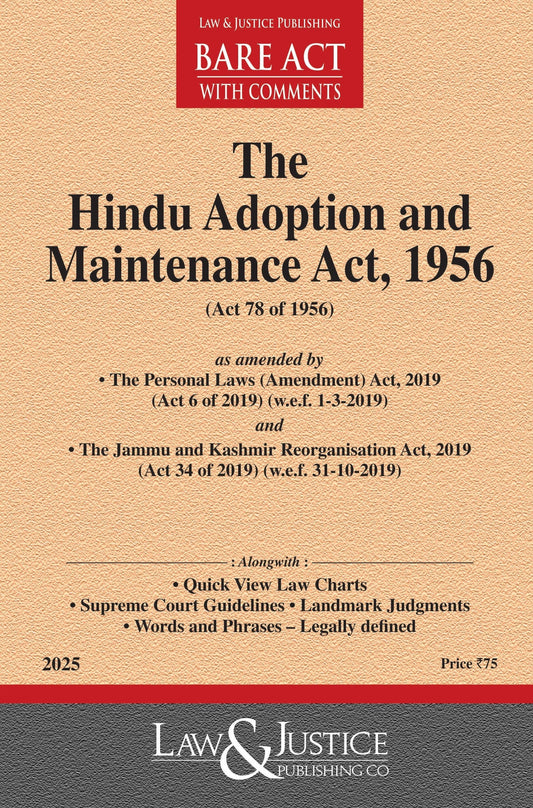 Hindu Adoptions and Maintenance Act, 1956