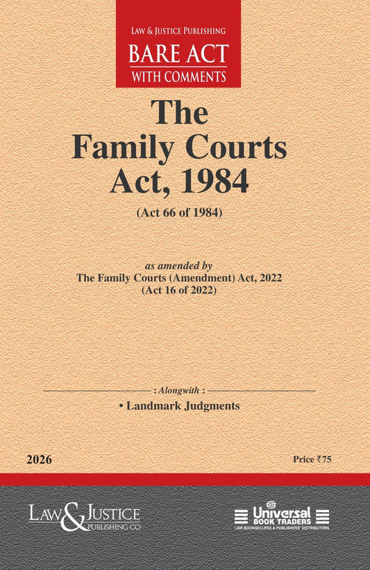 Family Courts Act, 1984 (as amended by Act 16 of 2022)