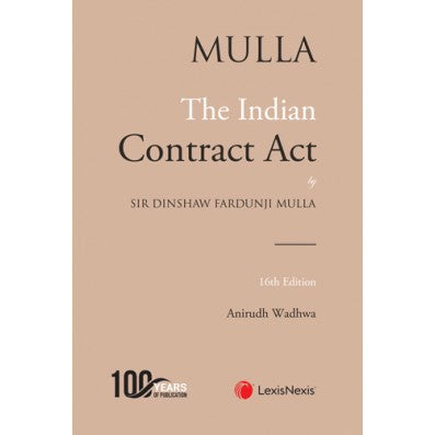 Mulla's The Indian Contract Act | Lexis Nexis
