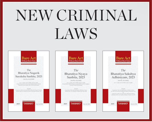 AIBE Bare Acts without Notes | 25 Books Set Combo | Full Syllabus with 50+ Acts including BNSS, BNS, BSA | As per Bar Council of India Guidelines | 2026 | Lawmann