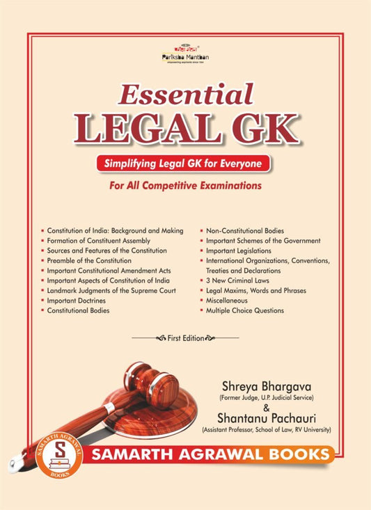 Essential Legal GK - Samarth Agrawal Books LLP