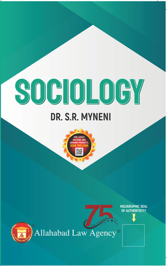 Sociology by Dr. SR Myneni for BA LLB [1st Semester GGSIPU] | Allahabad Law Agency